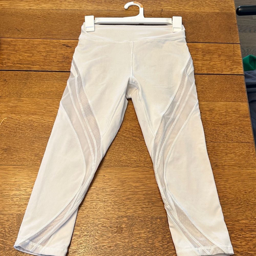 Lululemon Athletica White Track Pants